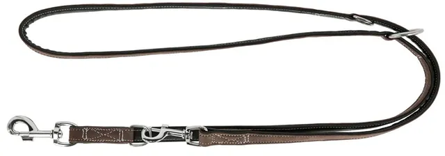 kerbl-california-laisse-longue-pour-chien-brun-200-cm-20-mm image 1