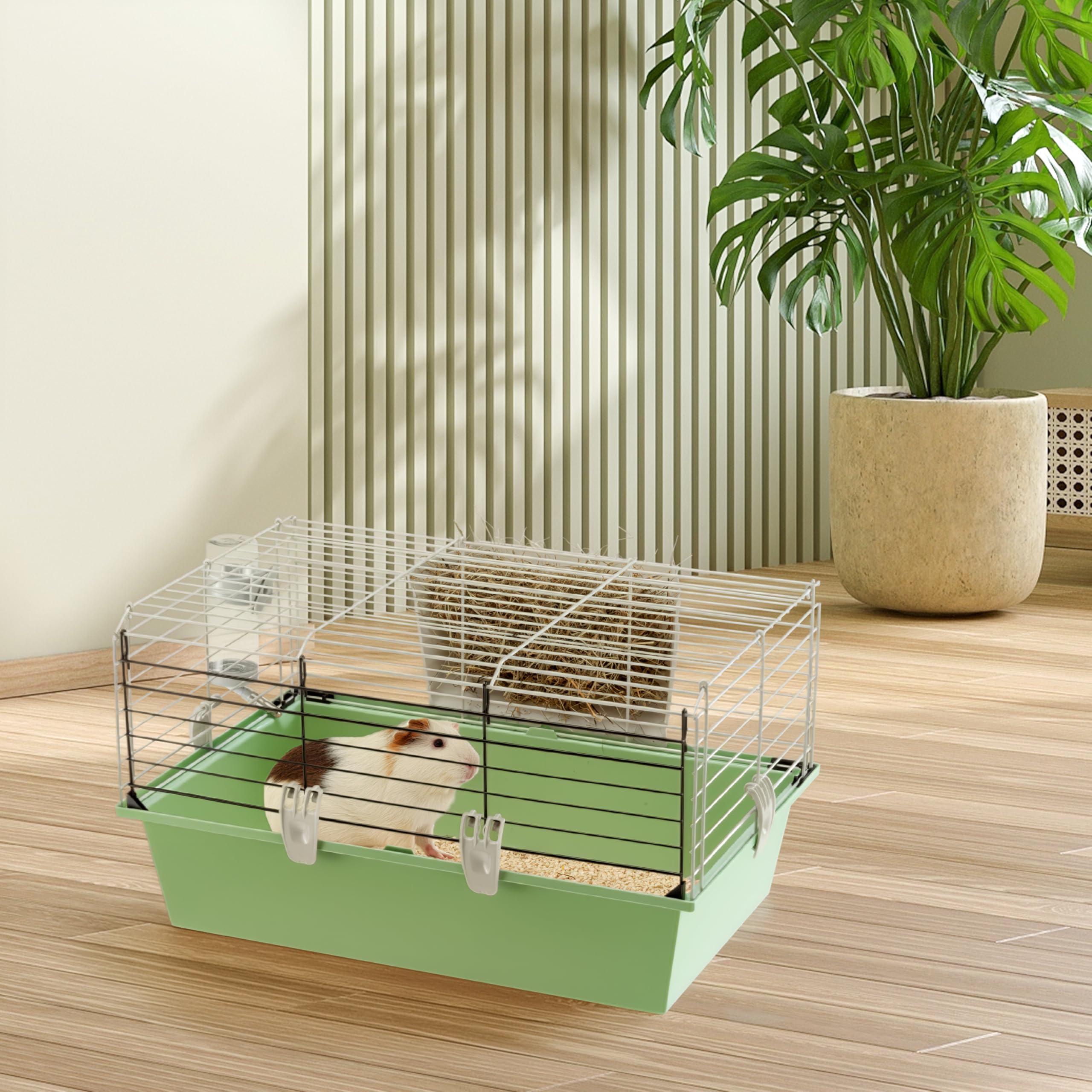 ferplast-cavie-60-cage-cochon-d-inde-58-x-38-x-h-31-5-cm-avec-accessoires image 2