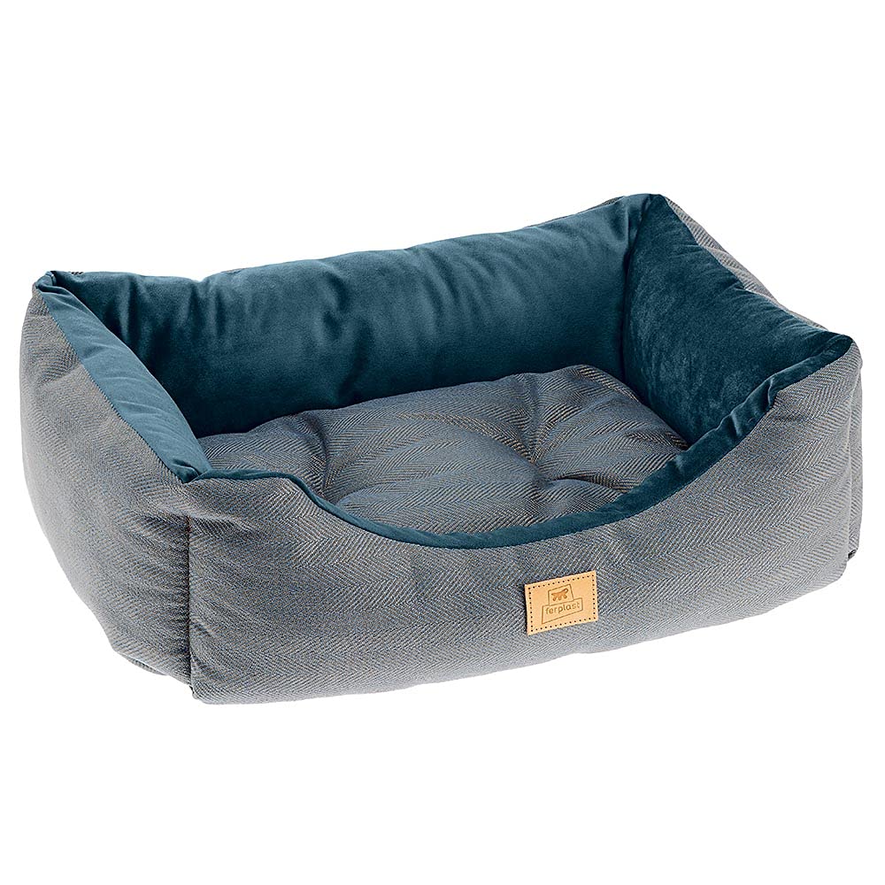 ferplast-chester-60-lit-pour-chiens-et-chats-bleu image 1