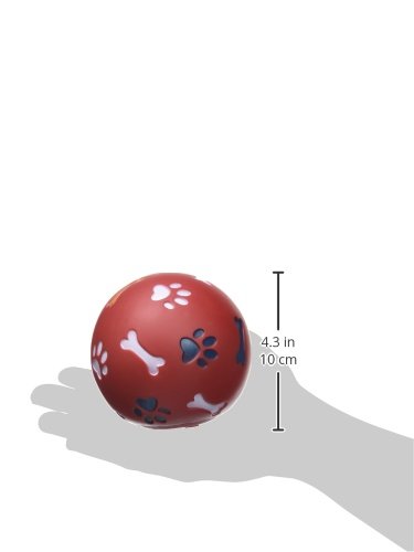 kerbl-balle-snack-distributrice-de-friandises-pour-chien-11-cm-rouge image 6