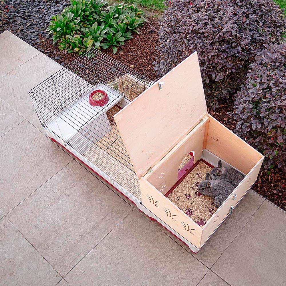 ferplast-krolik-140-plus-cage-lapin-cochon-d-inde-142x60xh50-cm-avec-accessoires image 4