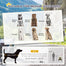 pawhut-remorque-v-lo-pour-chiens-moyens-avec-cadre-acier-jaune image 5