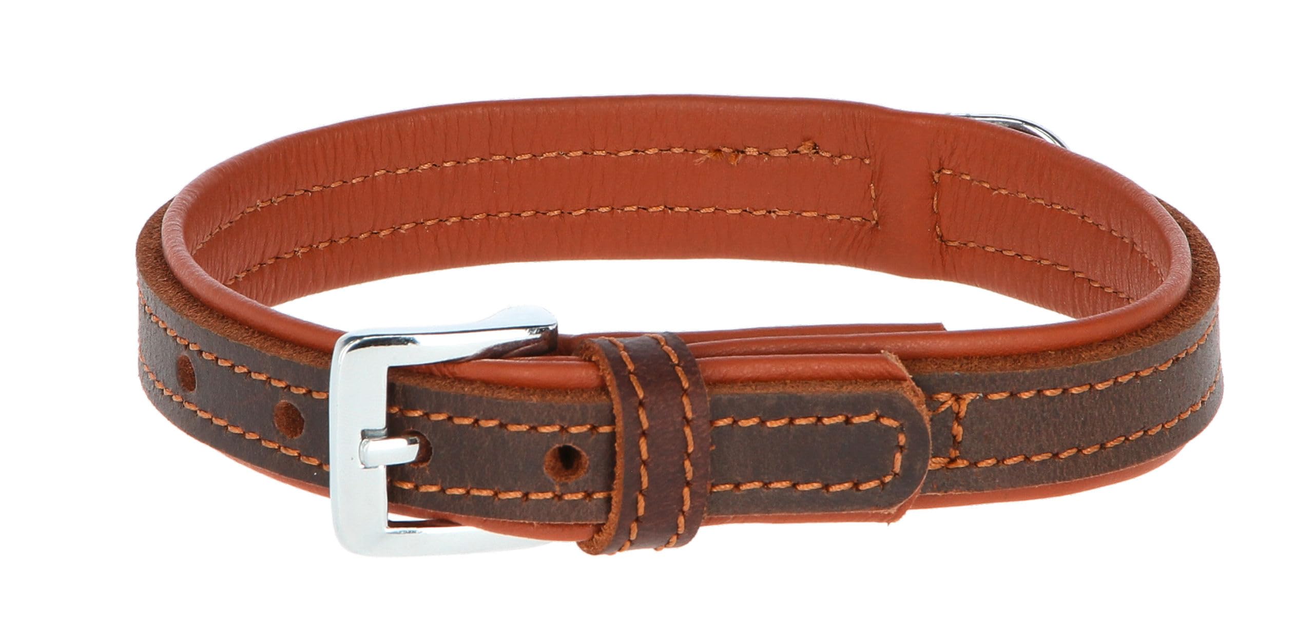 kerbl-vegas-collier-cuir-noir-pour-chien-50-58cm-x-35mm image 3