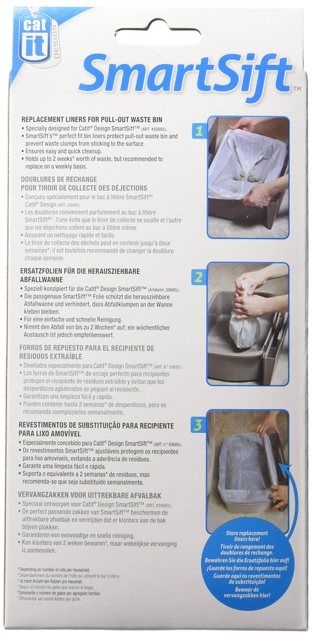 catit-design-smartsift-sacs-doublures-biod-gradables-pour-tiroir-lot-de-12 image 3
