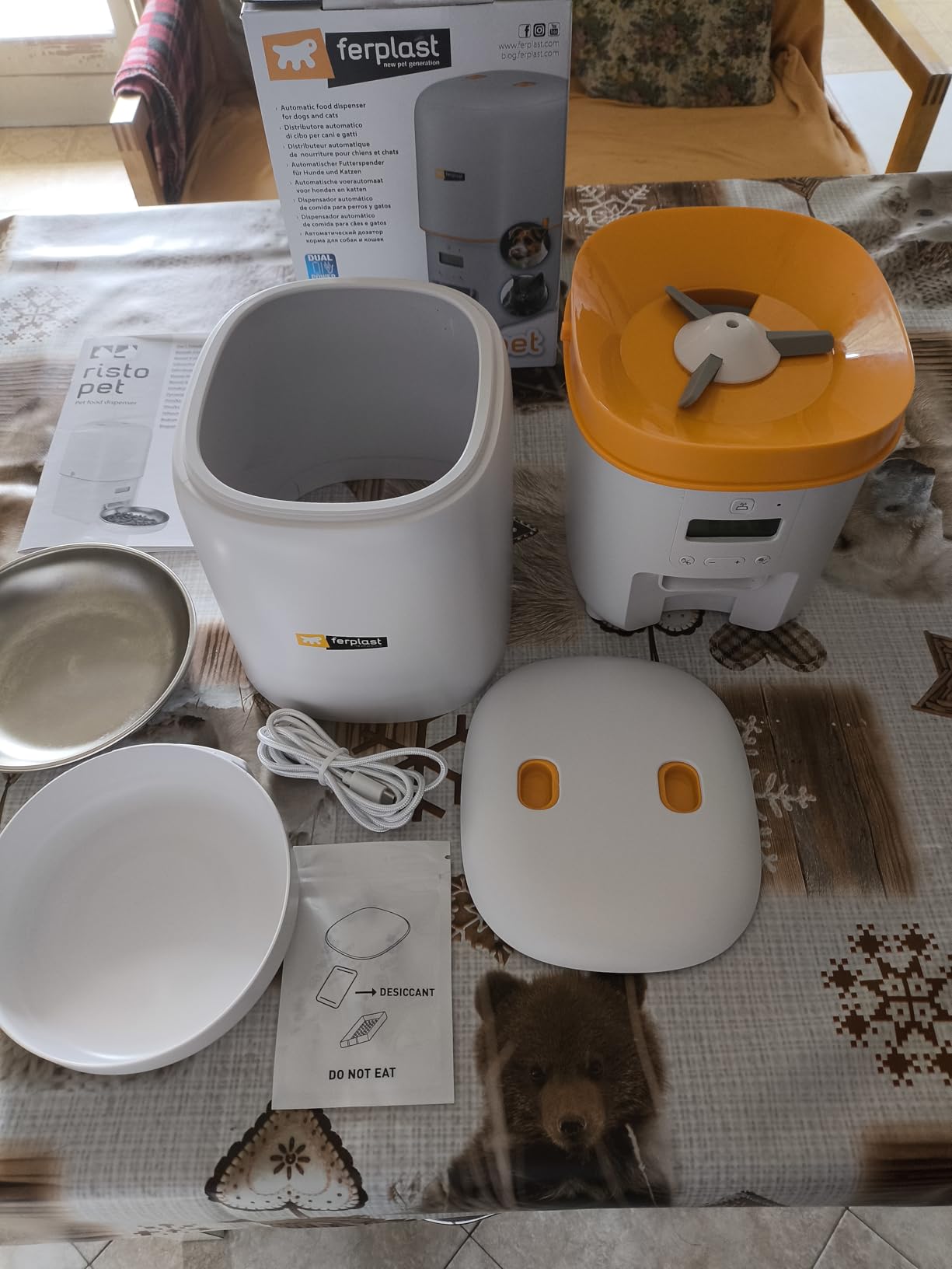 Mitigée pour grosses croquettes