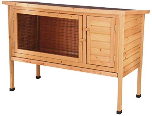 kerbl-buddy-clapier-pour-rongeur-116-x-52-x-82-cm-avec-toit-bitum image 6