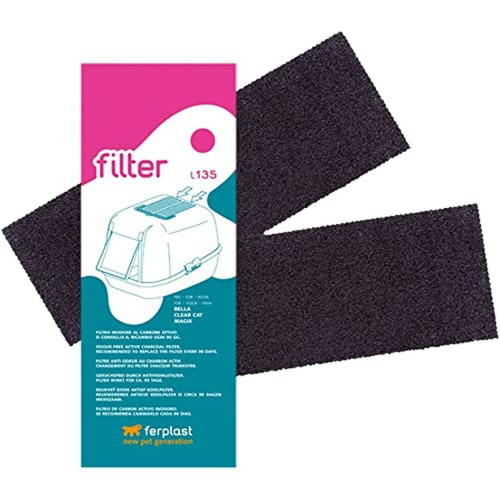 ferplast-l135-filtre-pour-maison-de-toilette-lot-de-4 image 1
