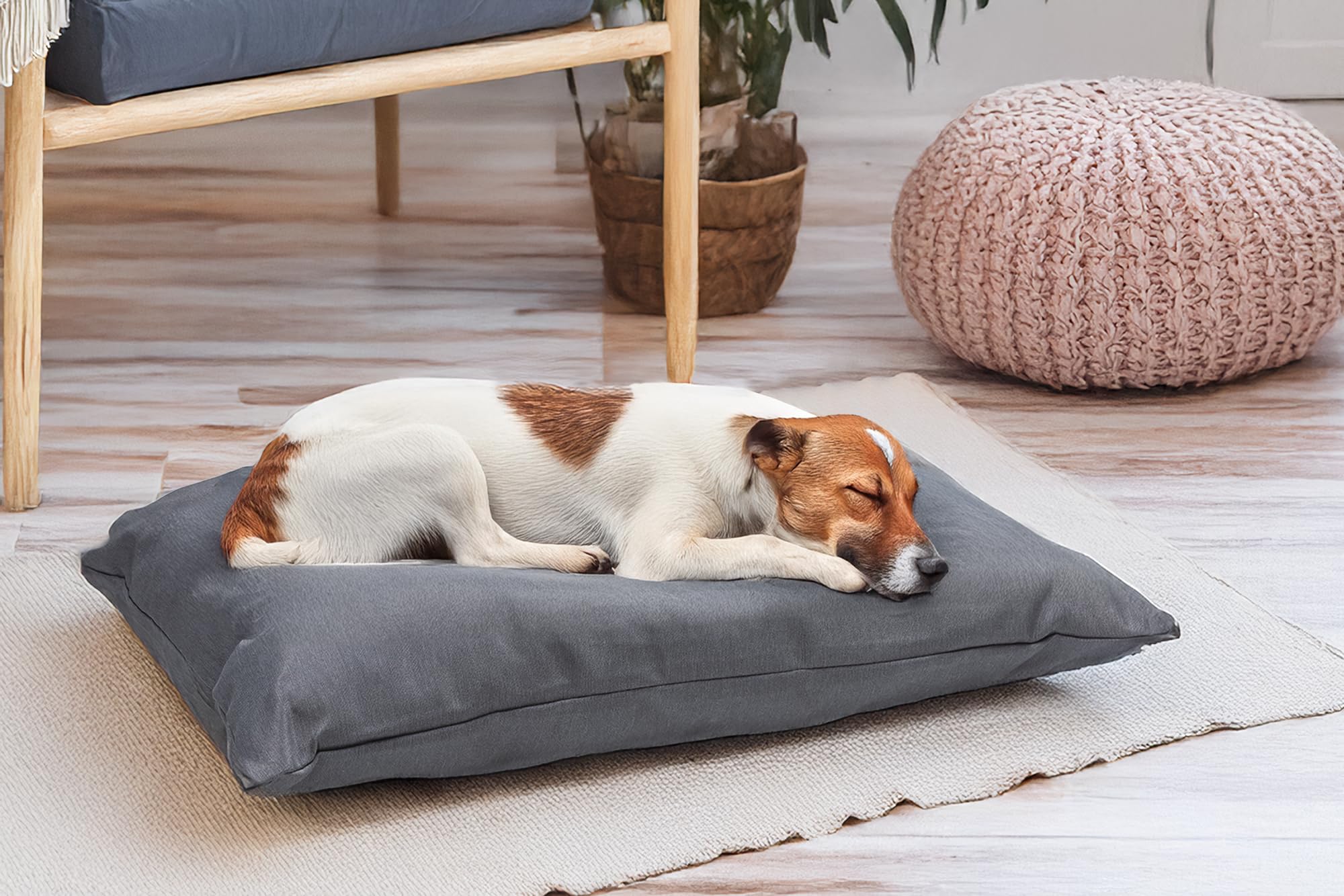 karlie-charly-coussin-pour-chien-gris-fonc-80-x-60-x-15-cm image 3