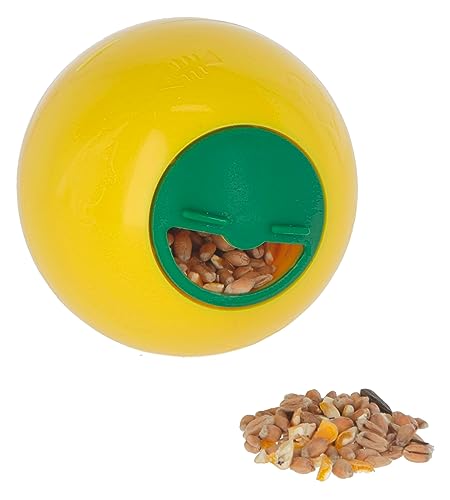 kerbl-balle-snack-pour-chats-7-5-cm-jaune-jouet-distributeur-de-friandises image 8