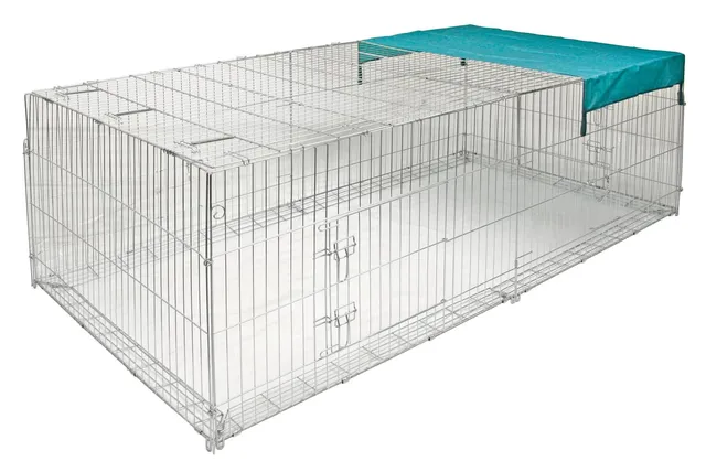 kerbl-enclos-ext-rieur-pour-rongeurs-avec-barri-re-anti-vasion-230x115x70-cm image 1