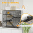 pawhut-cage-hamster-4-tages-fond-verre-tremp-31x19x31-5-pouces-noire image 7