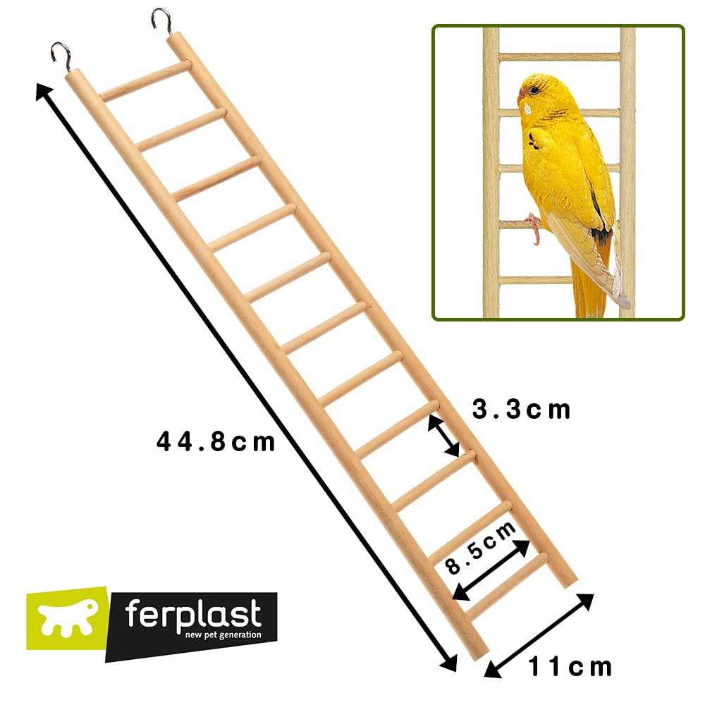 ferplast-chelle-bois-11-x-45-cm-accessoire-cage-oiseaux image 2