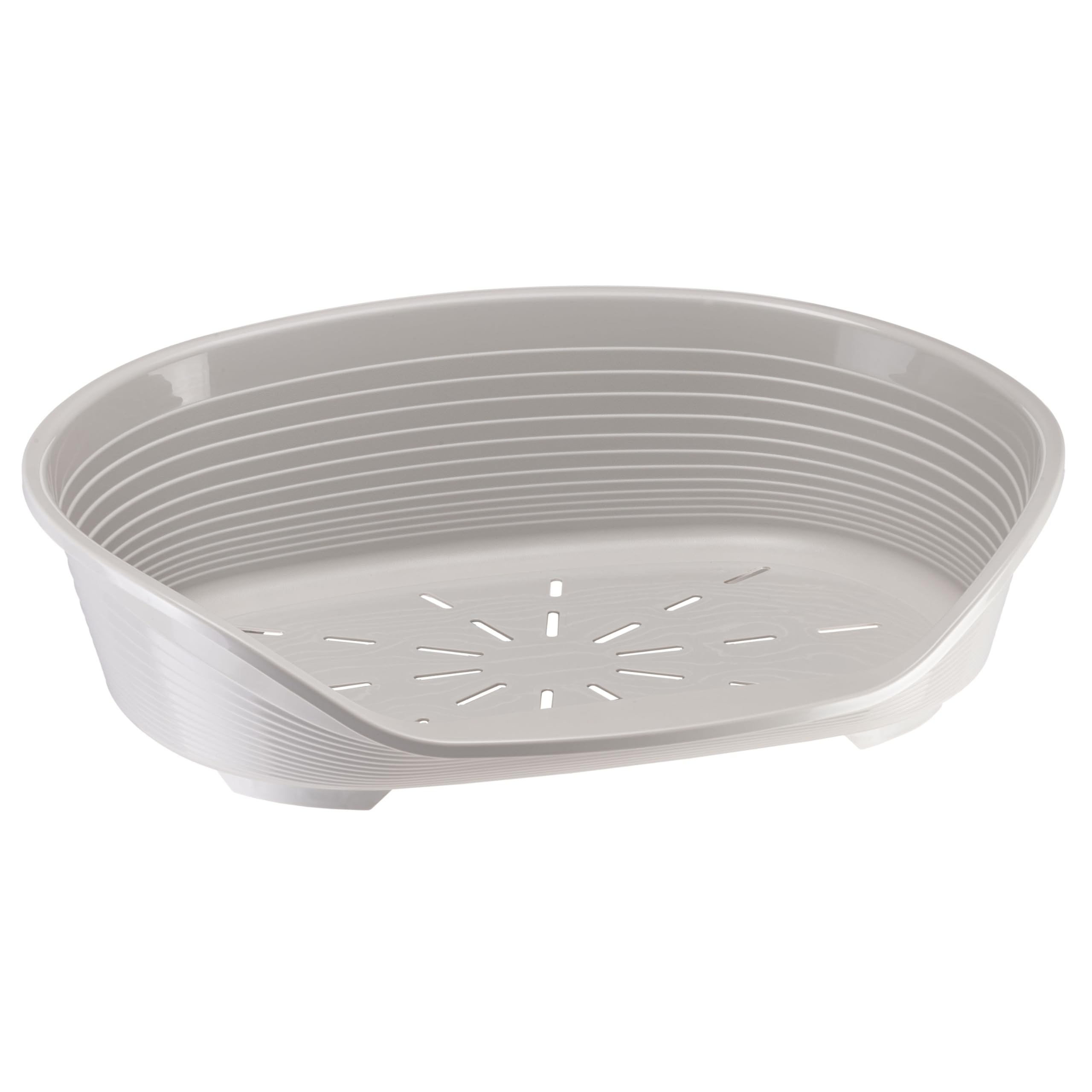 ferplast-lit-panier-plastique-pour-chien-moyen-82-x-60-x-25-cm-gris-fond-ventil image 1