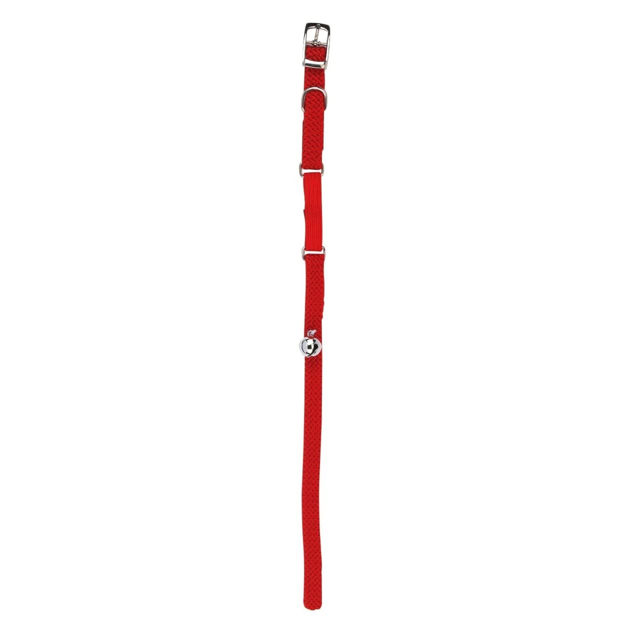 kerbl-collier-chat-avec-lastique-grelot-nylon-rouge-30-cm image 1