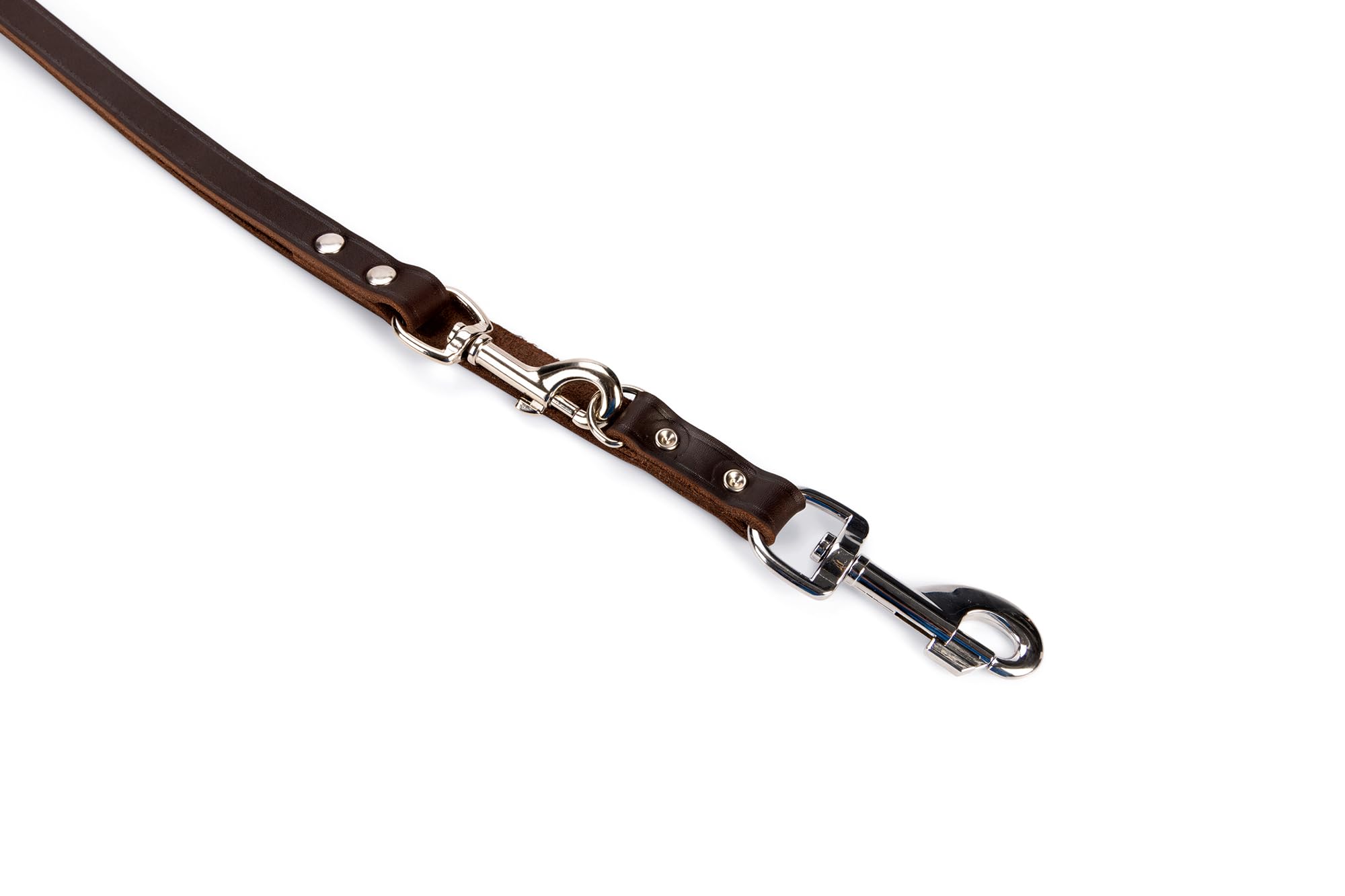 karlie-flamingo-rondo-laisse-cuir-chien-entra-nement-200-cm-18-mm-marron image 3