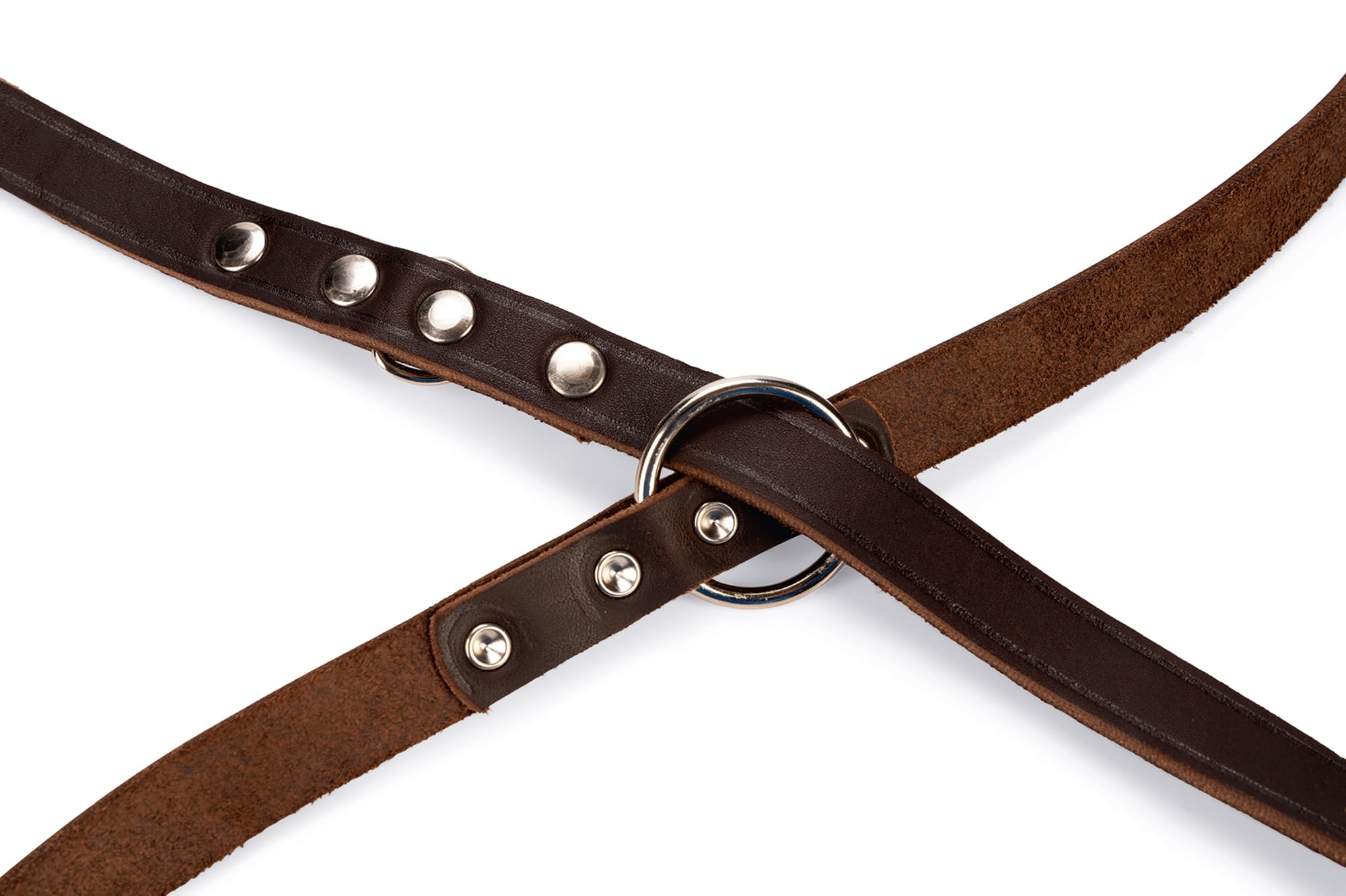 karlie-flamingo-rondo-laisse-cuir-chien-entra-nement-200-cm-18-mm-marron image 4