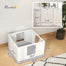 pawhut-caisse-de-mise-bas-chien-avec-tapis-imperm-able-et-entr-e-r-glable-petits image 5