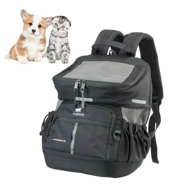 ferplast-voyager-backpack-350-sac-dos-transport-chat-et-chien-29x21x36h-cm-max-1 image 1