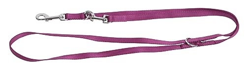 kerbl-pet-laisse-miami-violette-200-cm-x-20-mm-nylon-3-positions image 3