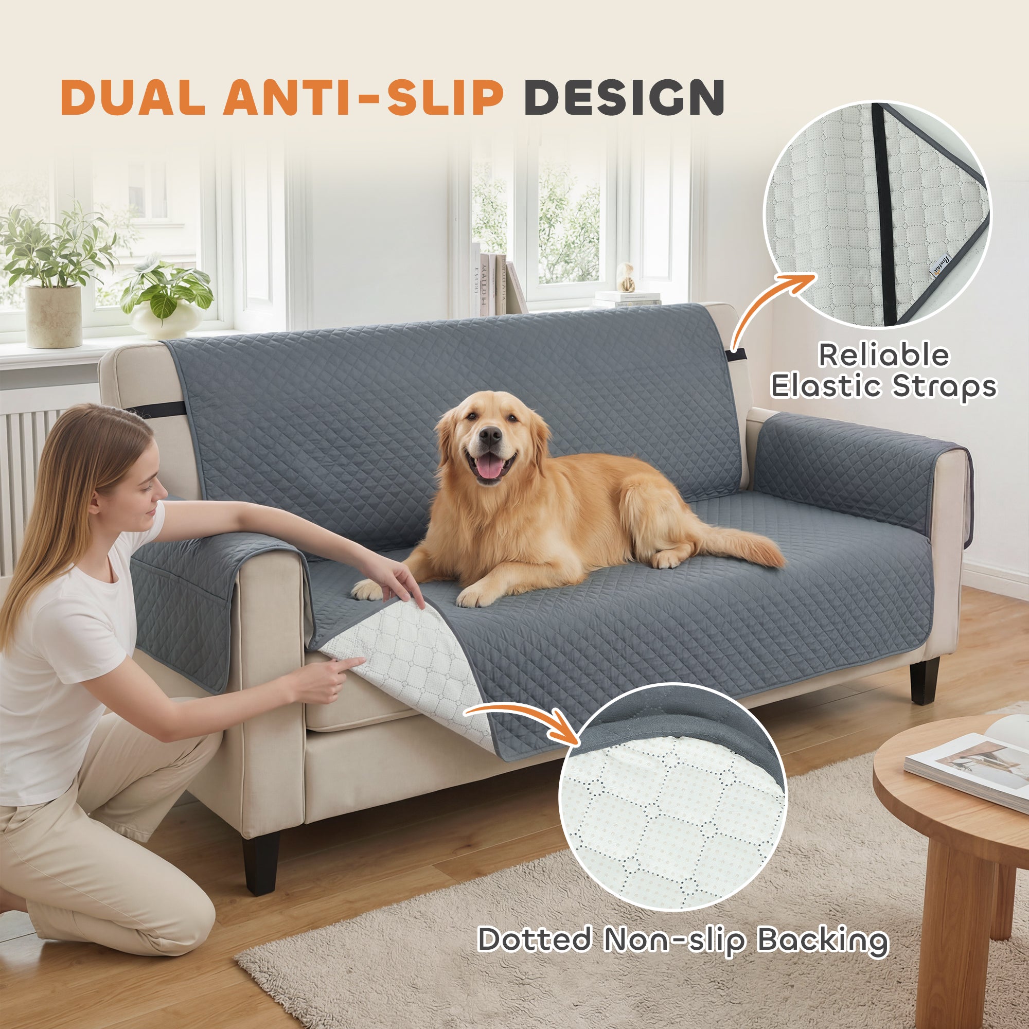 pawhut-housse-canap-3-places-imperm-able-anti-d-rapante-chiens-chats-gris image 7