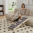 pawhut-rampe-pliable-pour-chien-4-hauteurs-16-23-5-tapis-antid-rapant image 3
