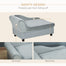 pawhut-canap-pour-chien-avec-rangement-cach-et-mousse-confort-gris-clair image 7