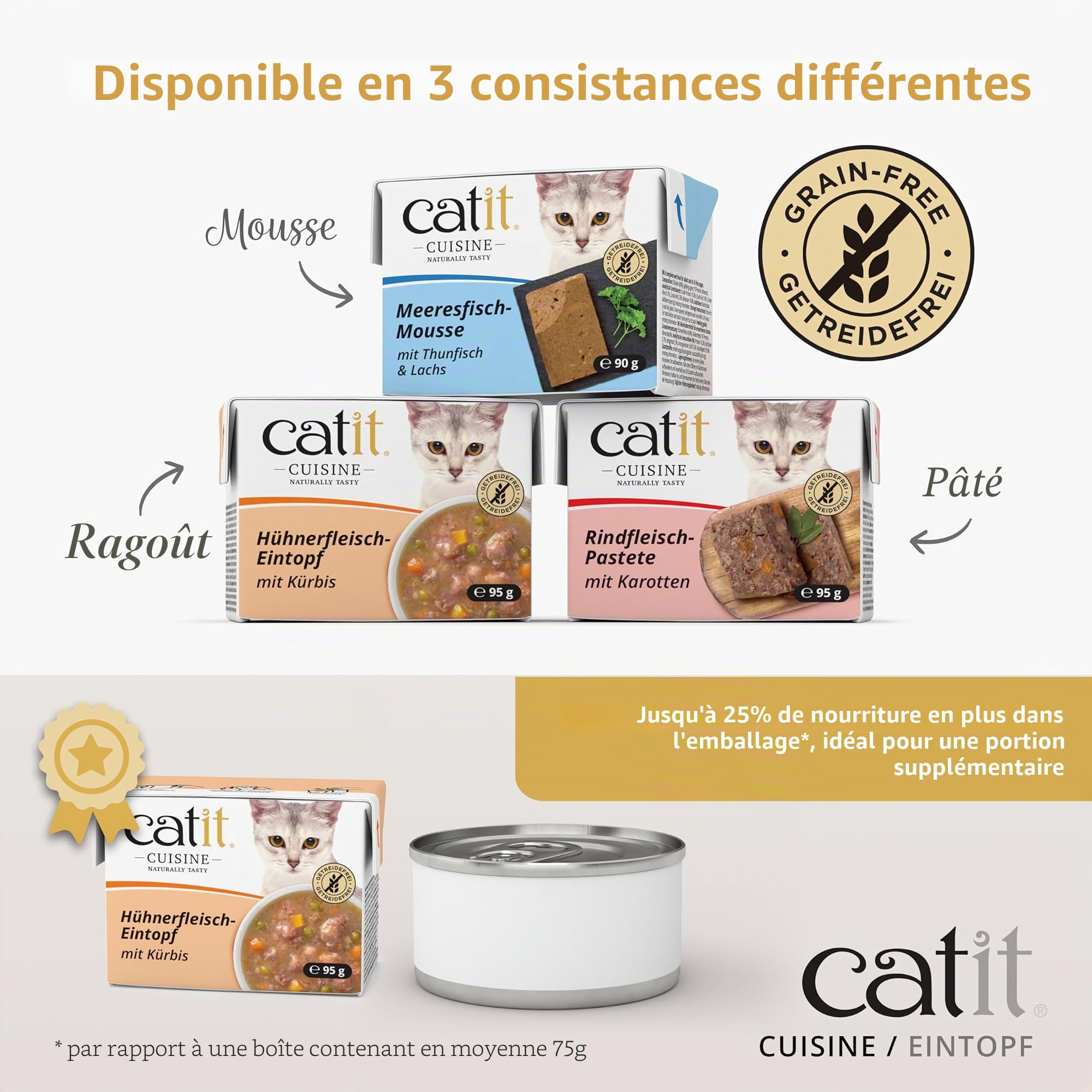 catit-cuisine-rago-t-poulet-citrouille-pour-chat-95-g-sans-c-r-ales image 6