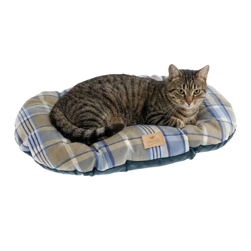 ferplast-scott-55-4-coussin-double-face-cossais-bleu-55-x-36-cm-chien-chat image 1