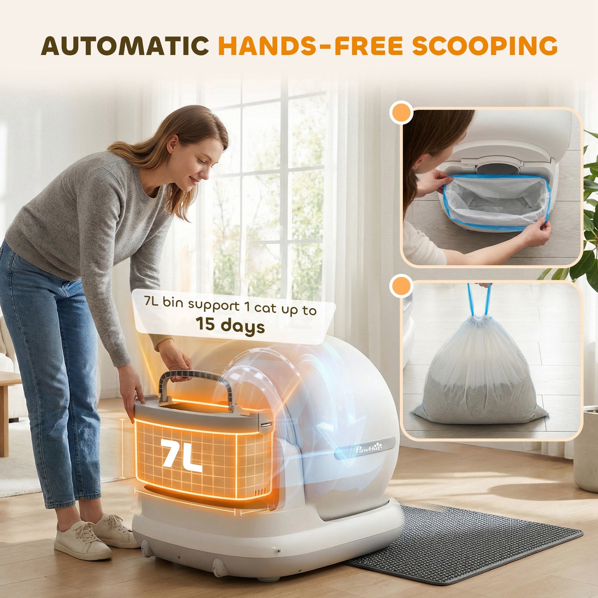 pawhut-bac-liti-re-automatique-autonettoyant-72l-avec-contr-le-app-pour-multi-ch image 8