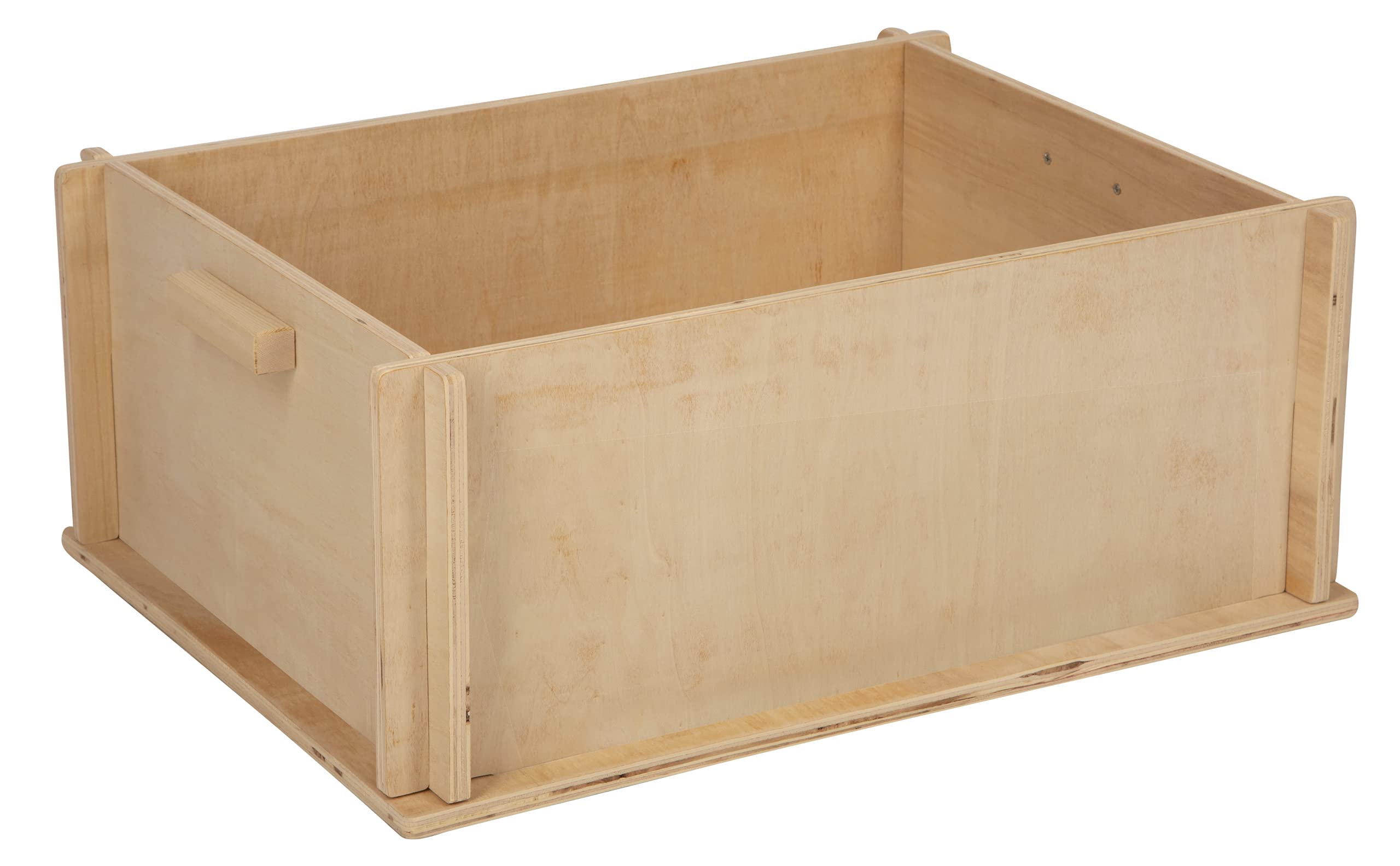 kerbl-pet-bac-creuser-bois-naturel-50-x-39-x-20-cm-avec-poign-es-de-transport image 1
