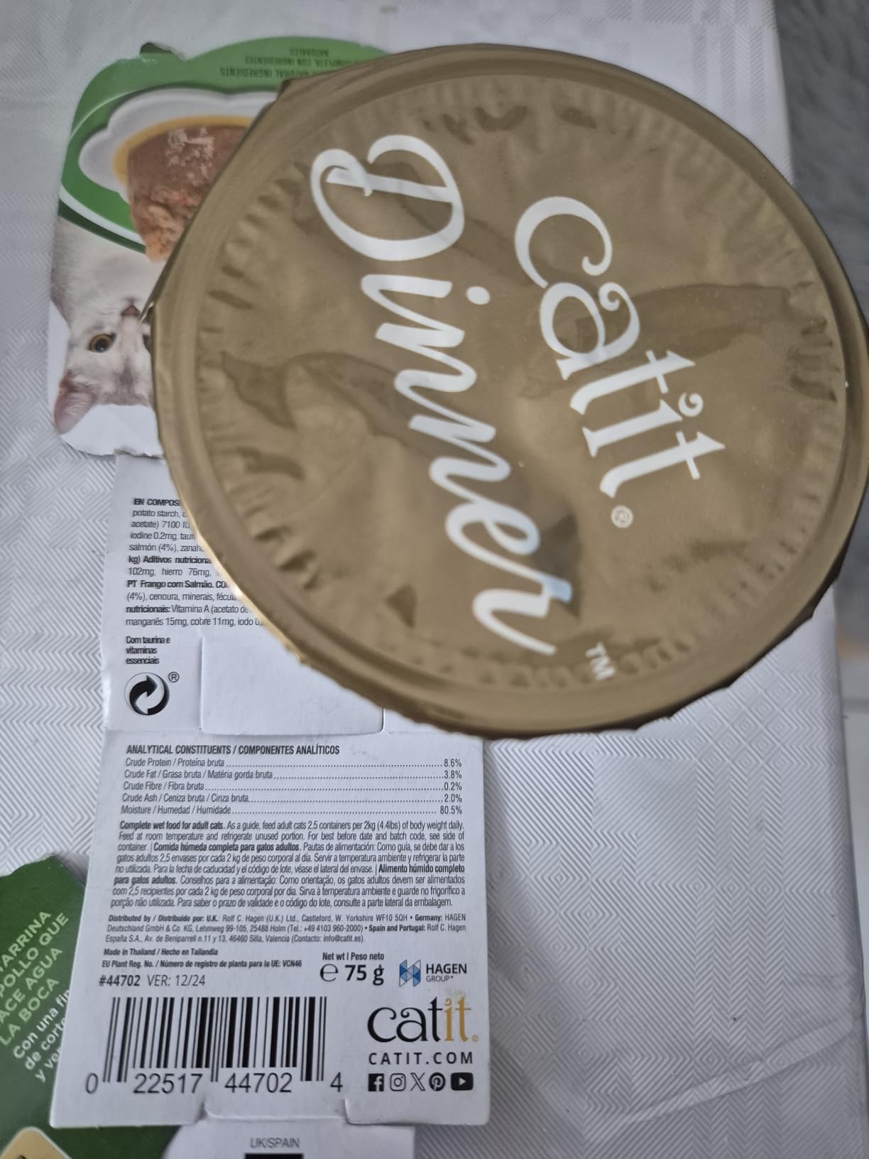 Enfin il finit sa gamelle
