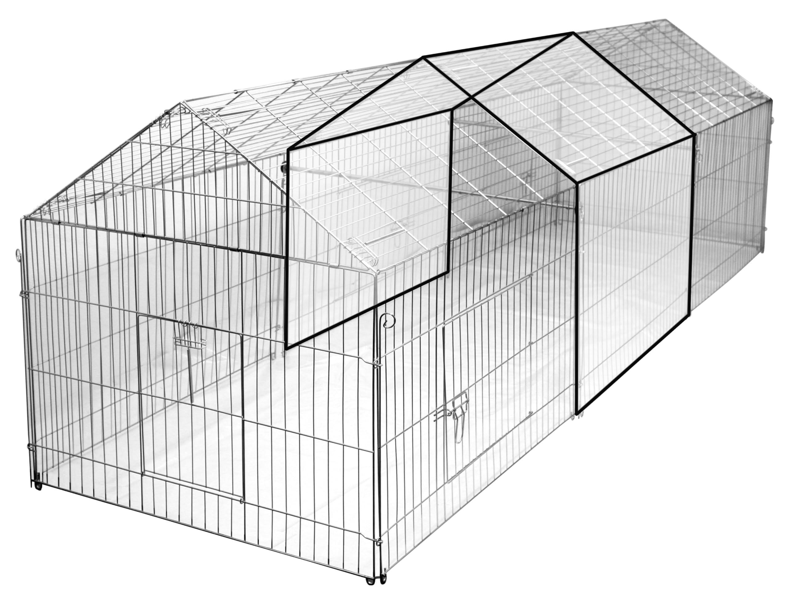 kerbl-extension-d-enclos-petits-animaux-110-x-103-x-103-cm-galvanis image 2