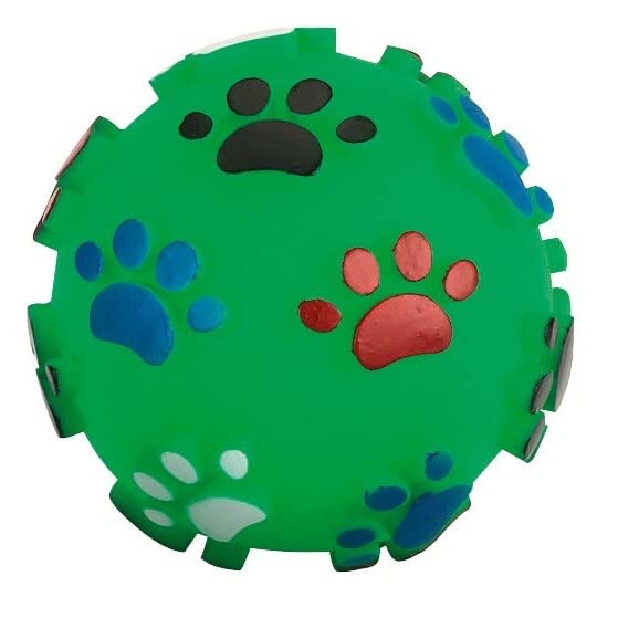 kerbl-pet-balle-motifs-pattes-vinyle-chien-10-cm-3-pi-ces-avec-couineur image 4
