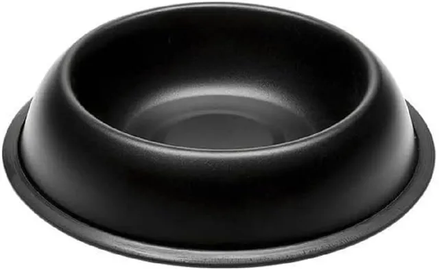 ferplast-mira-kc-78-gamelle-en-m-tal-noir-pour-chien-et-chat image 1