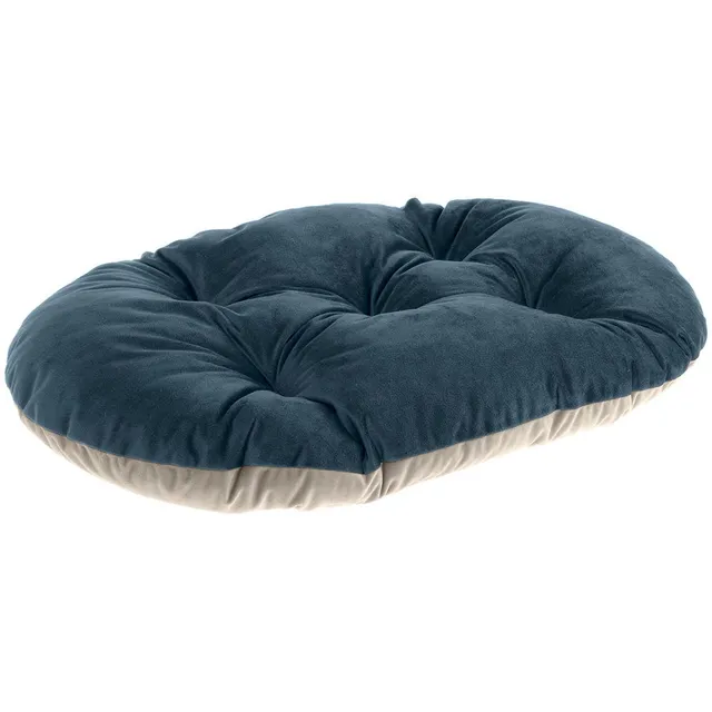 ferplast-prince-55-coussin-pour-panier-bleu-beige image 1