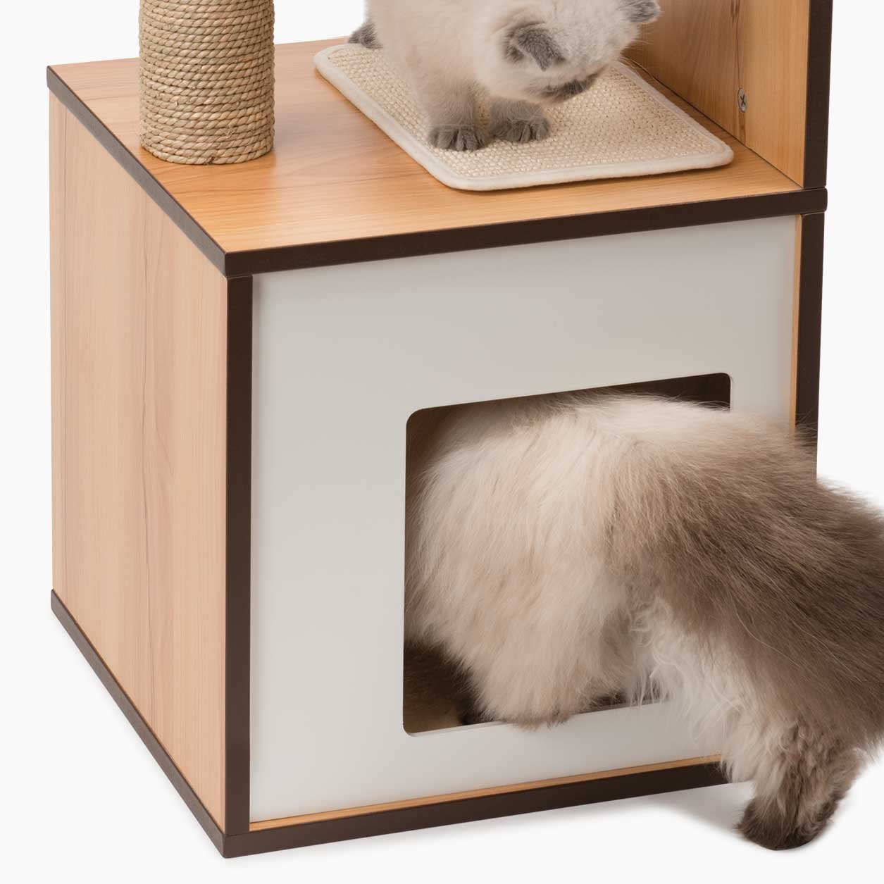 catit-vesper-box-naturel-taille-s-meuble-arbre-chat-compact image 4