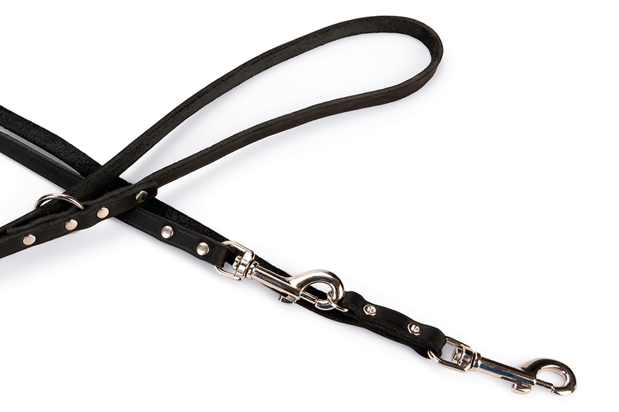 karlie-rondo-laisse-en-cuir-avec-rivets-pour-chien image 4