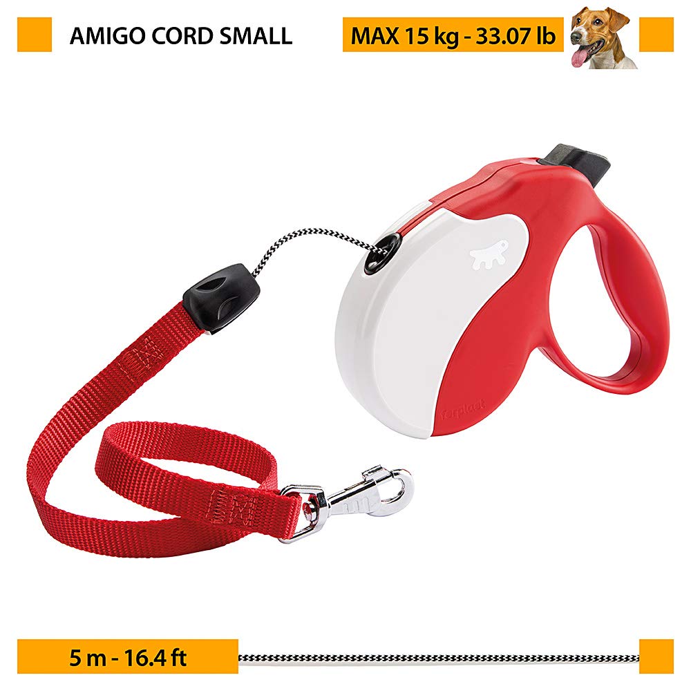 ferplast-amigo-small-laisse-enrouleur-cordon-5-m-pour-chiens-jusqu-15-kg-noire image 6