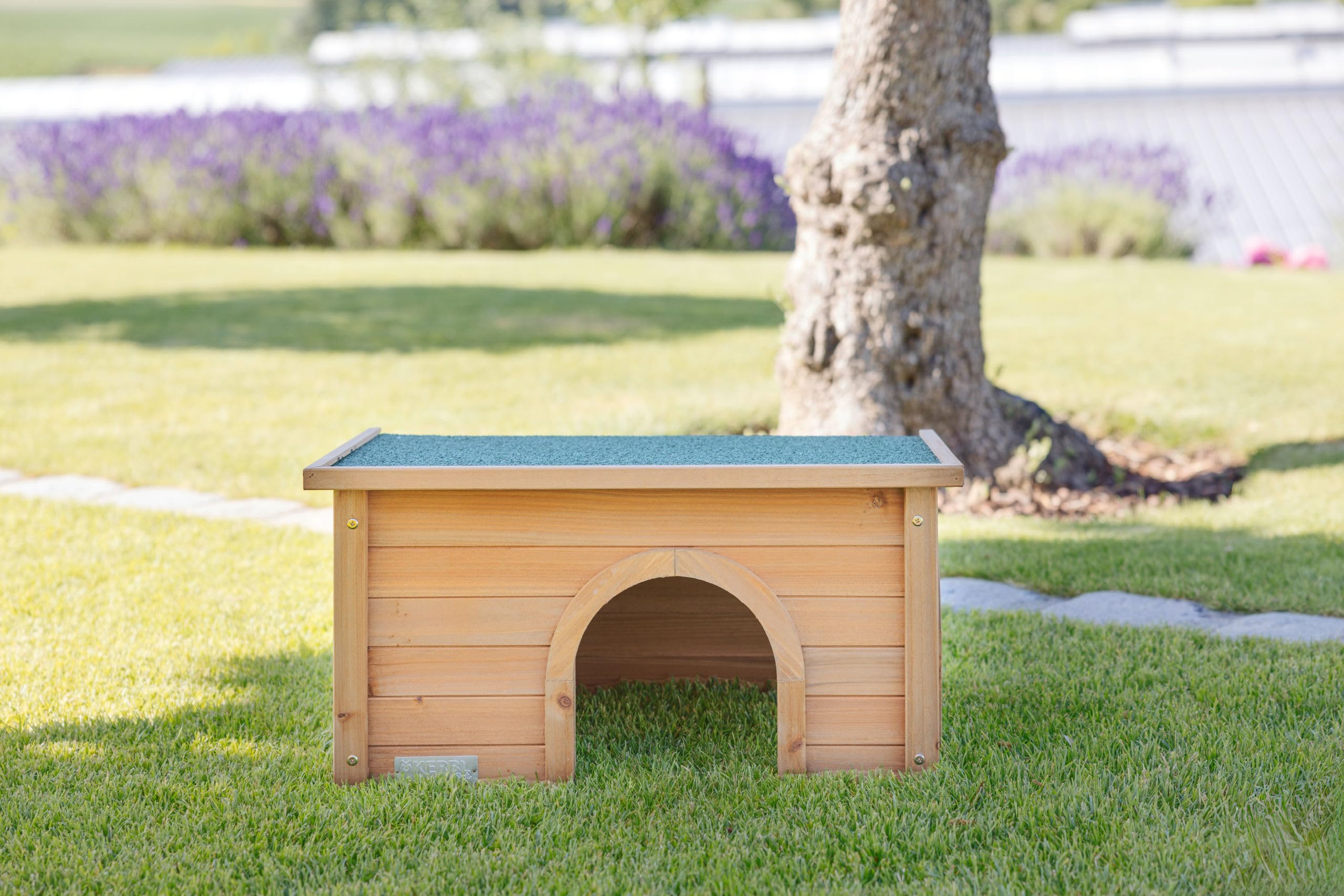 kerbl-81773-maison-pour-rongeurs-xl-en-pin-64-x-42-x-10-cm-bois image 5