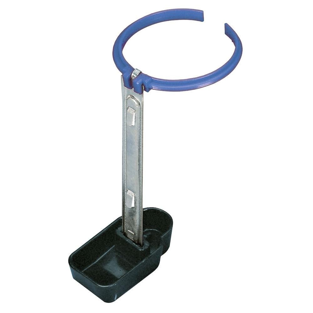 kerbl-porte-bouteille-zingu-avec-bac-pvc-pour-lapin-int-rieur-et-ext-rieur image 1