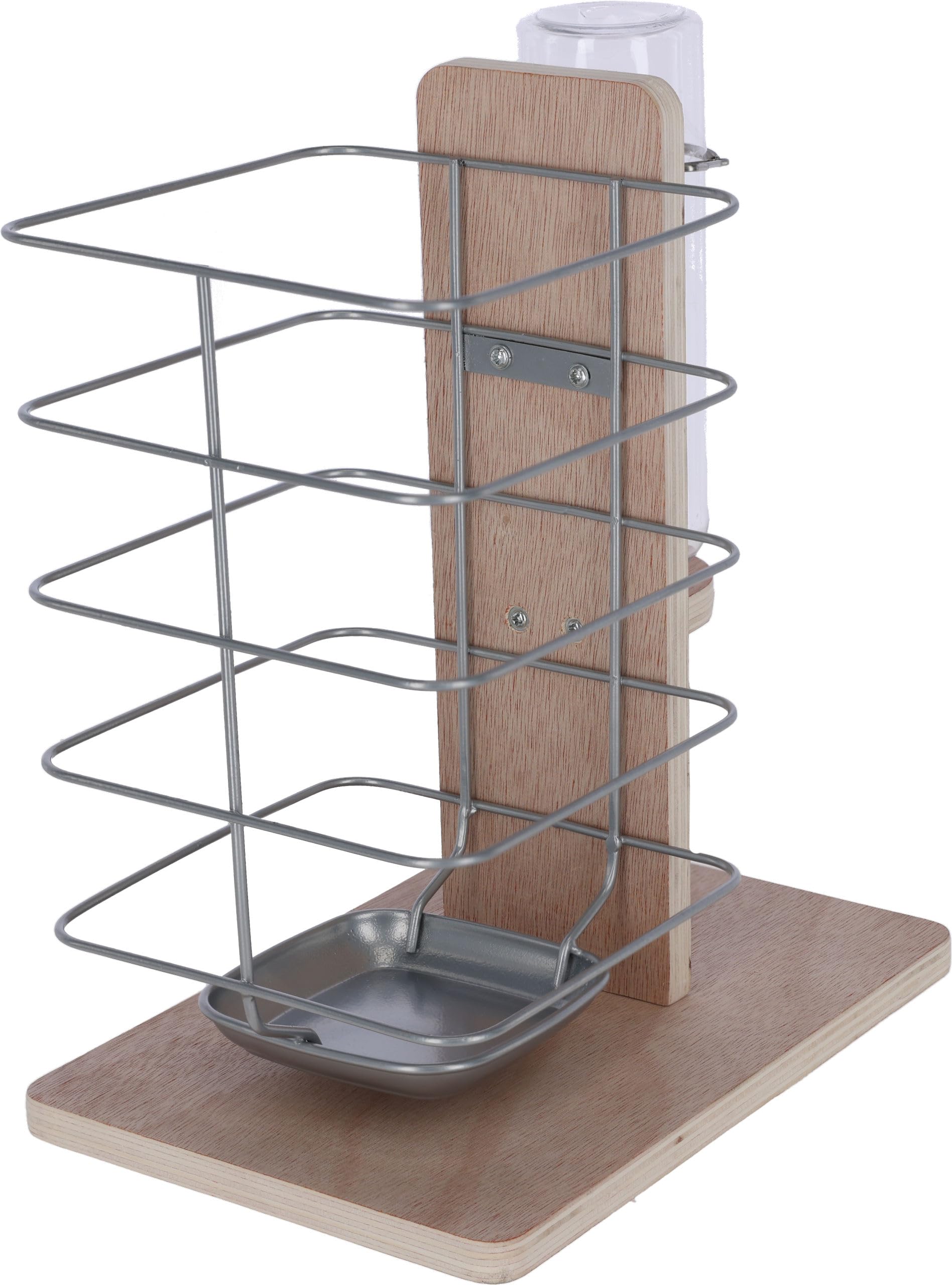 kerbl-pet-station-d-abreuvement-et-d-alimentation-pour-rongeurs-2-en-1-r-telier- image 2
