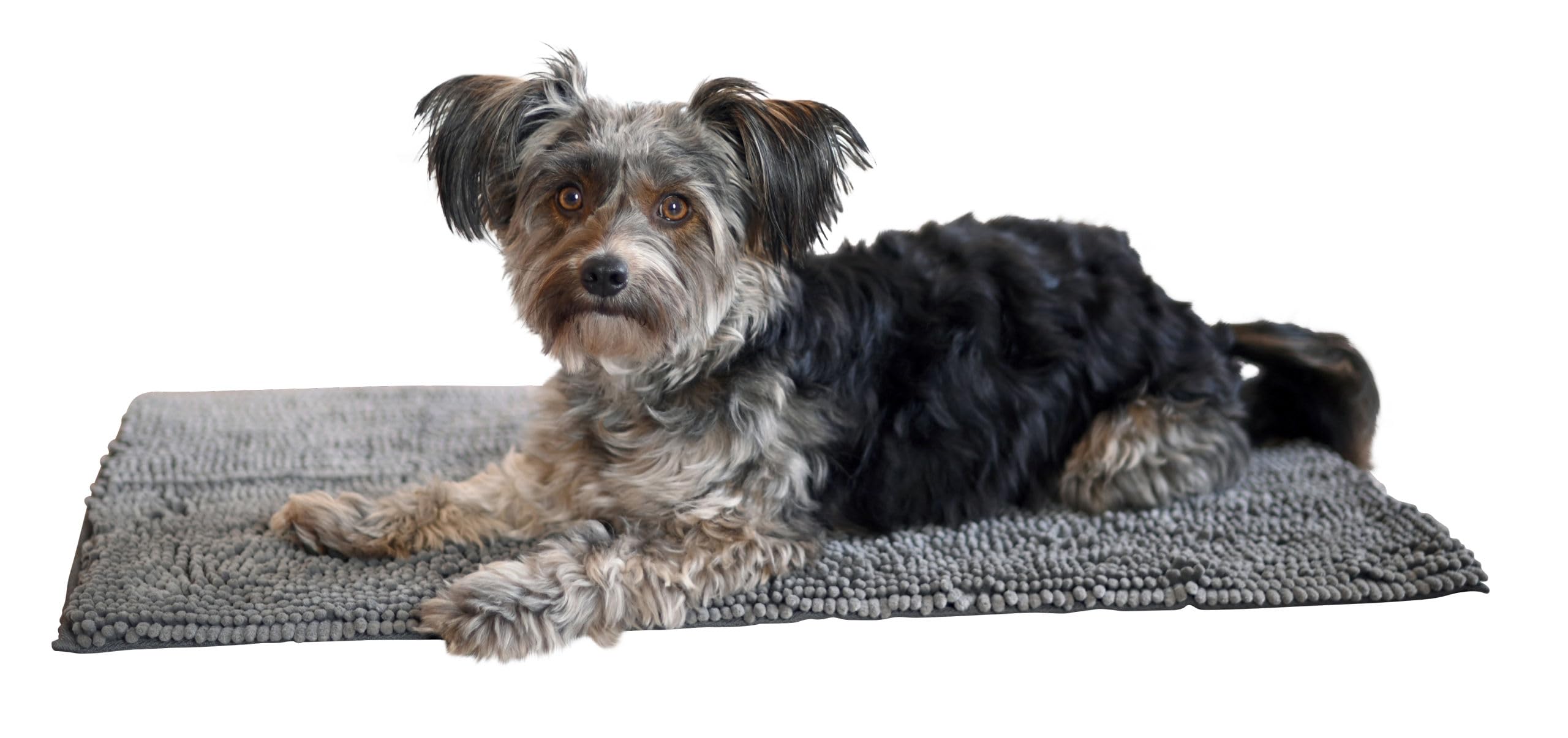 kerbl-pet-tapis-superbed-microfibre-gris-fonc-100-x-65-cm image 2