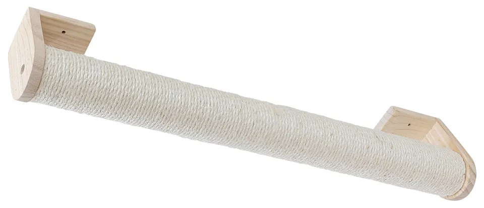 kerbl-pet-griffoir-mural-77-x-9-x-15-cm-sisal-naturel-et-bois image 1