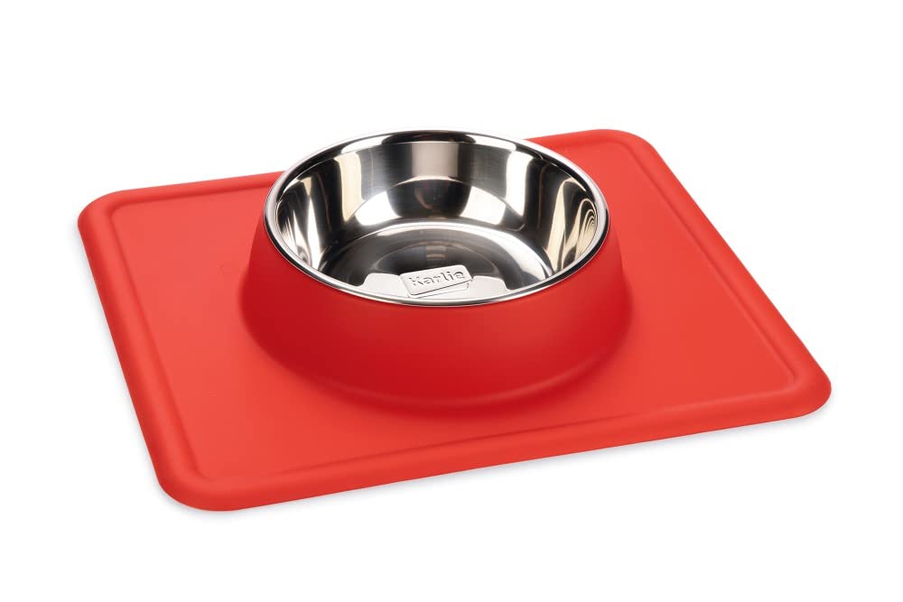 karlie-dex-gamelle-silicone-et-inox-noire-350-ml image 4