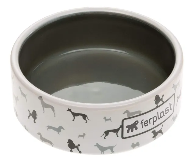 ferplast-juno-small-gamelle-pour-chien-250-g-assiette-pour-chiens-1-pi-ce image 1