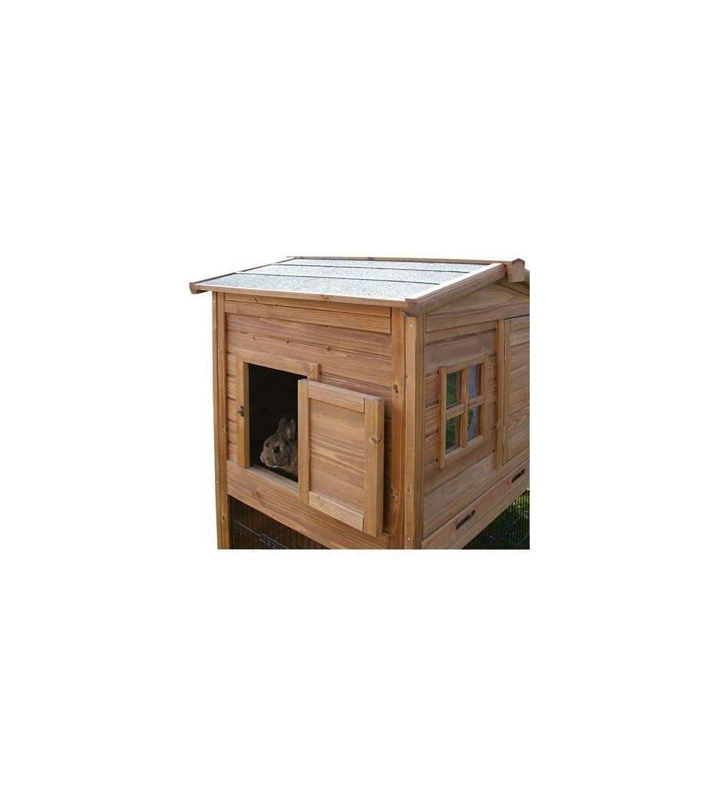 kerbl-fortuna-clapier-pour-lapins-et-poules-160-x-80-x-117-cm-avec-bac-amovible image 4