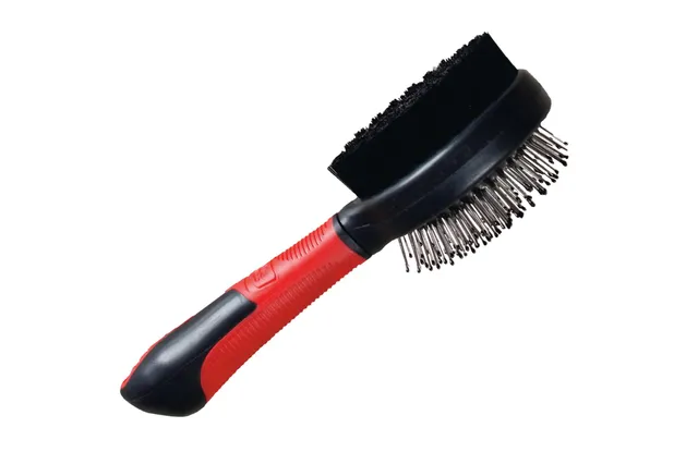 karlie-brosse-double-picots-et-soies-pour-chiens image 1