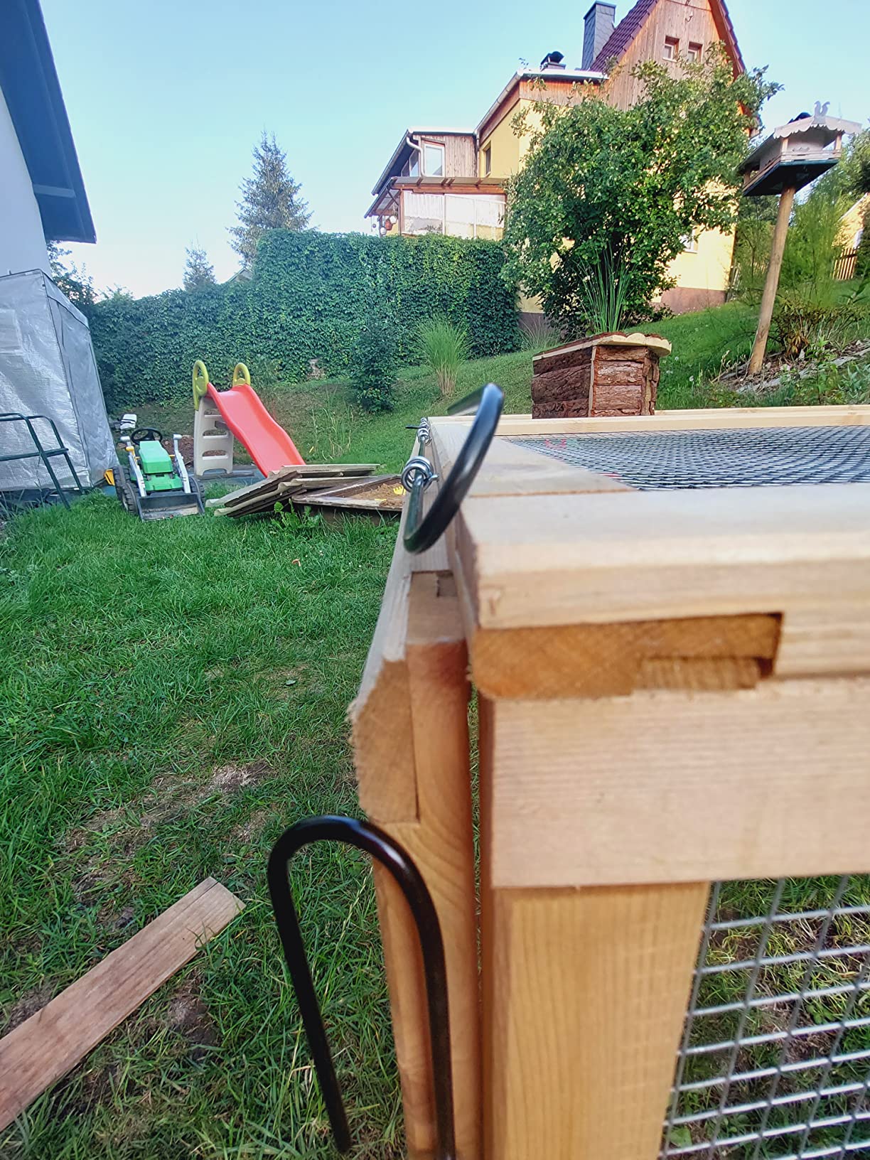 Bon enclos pour l'été