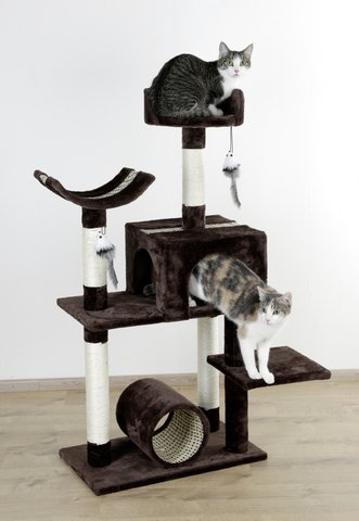 kerbl-safari-big-arbre-chat-brun-fonc-122-cm image 3