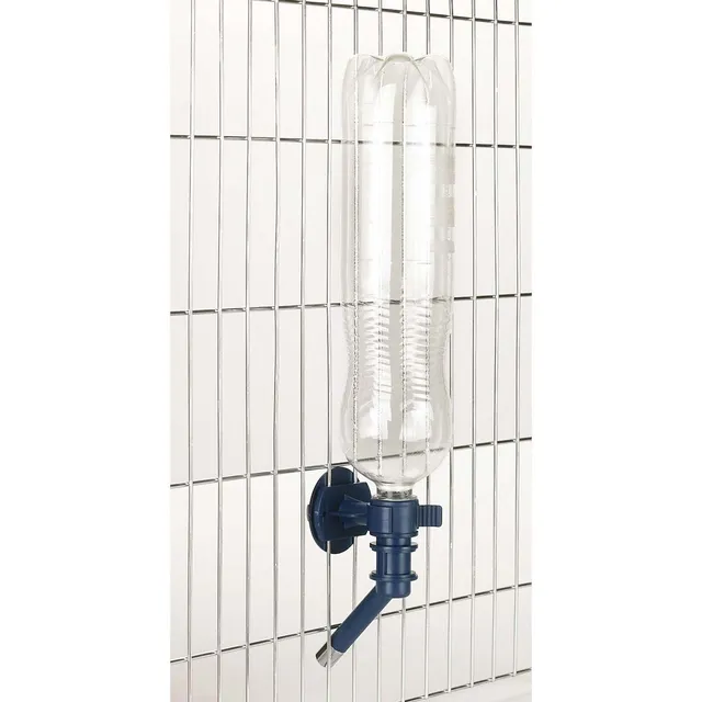 kerbl-aquaboy-porte-bouteille-pour-cage-en-inox image 1